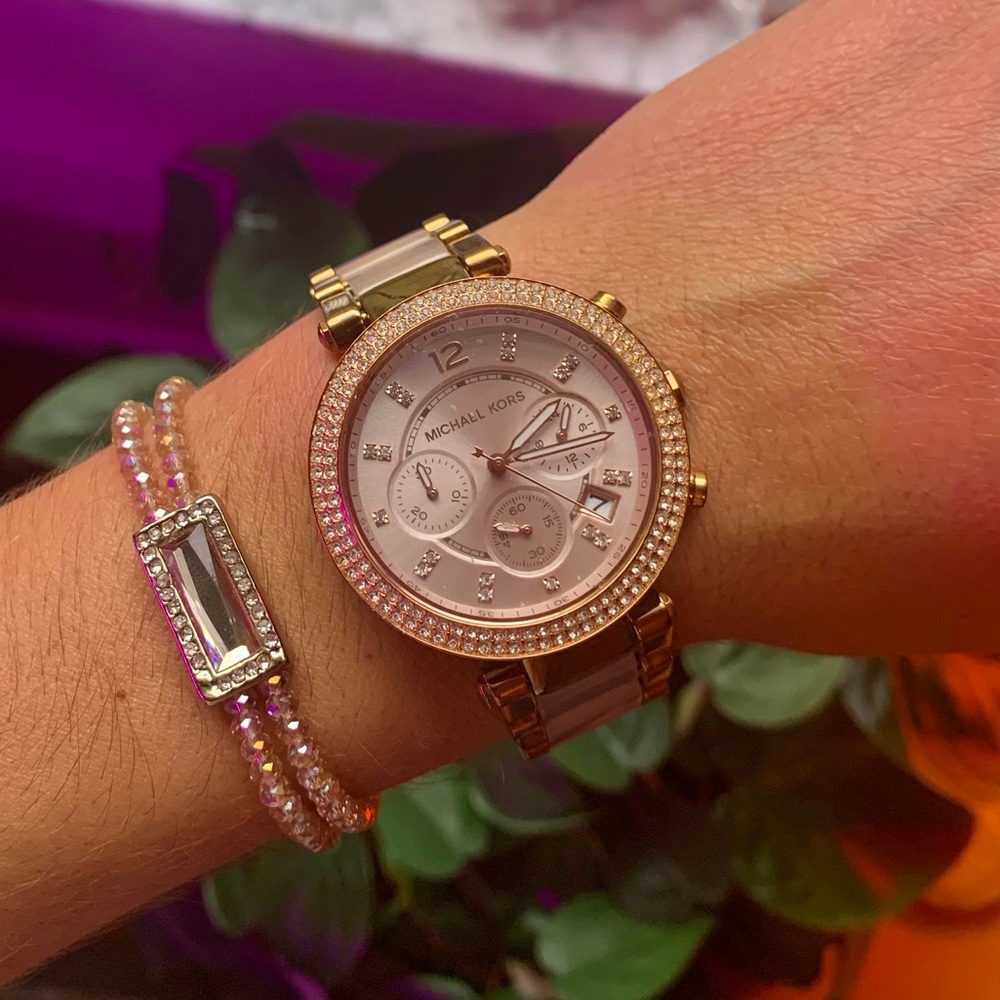 Rose Gold Michael Kors Watch